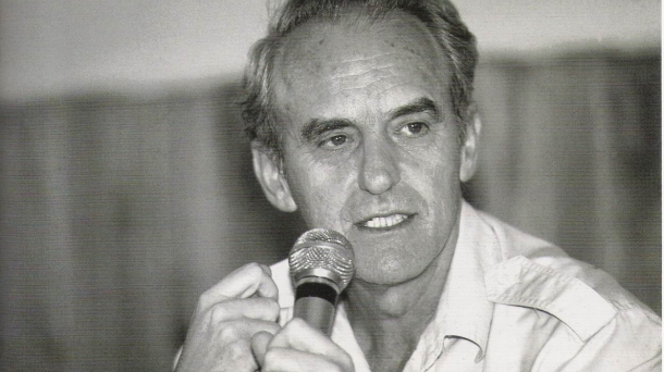 El jesuita Ignacio Ellacuría en 1989, meses antes de ser asesinado.