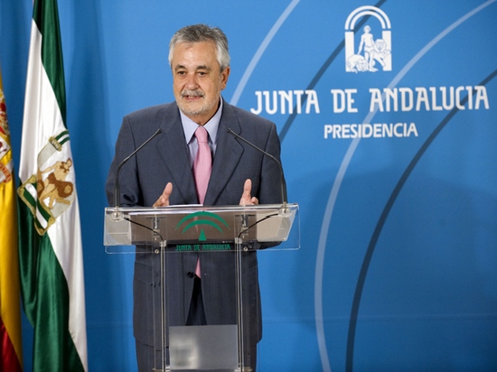  El presidente de la Junta de Andalucía, José Antonio Griñán, en una imagen de archivo.