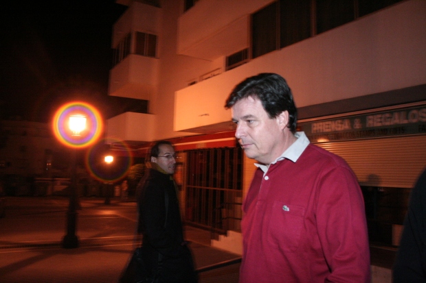 El abogado Juan Hoffmann, testaferro de Roca, cuando fue detenido en 2007