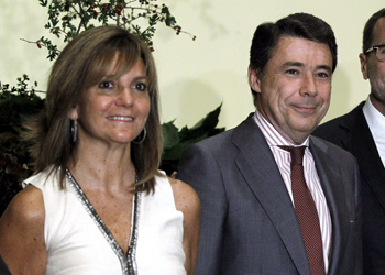 Lourdes Cavero e Ignacio González en imagen de archivo